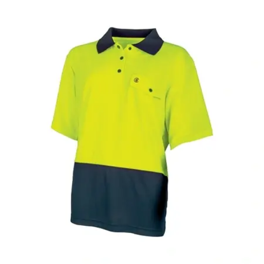 Picture of Tru Workwear, Womens S/S Hi-Vis Polo Shirt